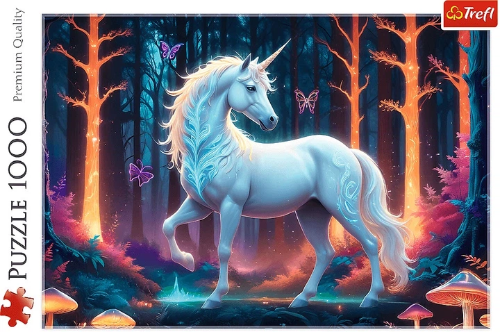 Пазл Trefl Містичний єдиноріг 1000 елементів 10955 (5900511109559) - зображення 2