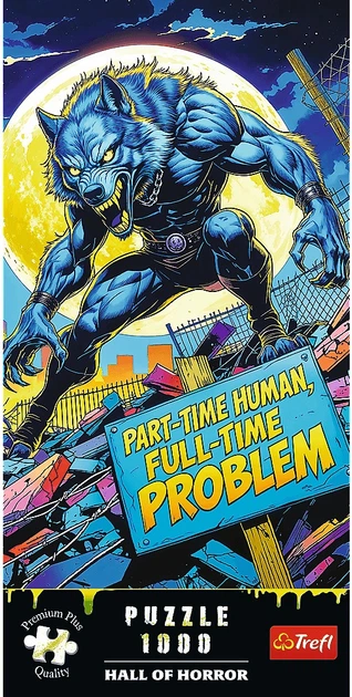 Пазл Trefl Hall of Horror: Вовкулака 1000 елементів 12130 (5900511121308) - зображення 2