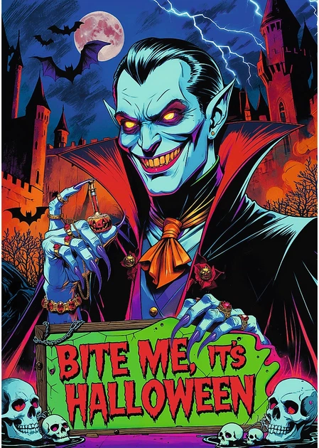 Пазл Trefl Hall of Horror: Вампір 1000 елементів 12128 (5900511121285) - зображення 3