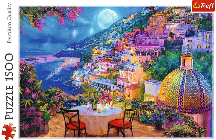 Puzzle Trefl Randka w Positano 1500 elementów 26218 (5900511262186) - obraz 2