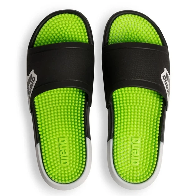 Шлепанцы Arena Marco Active 44 Black/Lime (1097-009279-120 44) - изображение 3