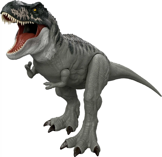 Figurka Mattel Jurassic World Rebirth T Rex Super Colossal (JGB52) (194735309467) - obraz 2