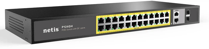 Комутатор Netis P124GH - зображення 3