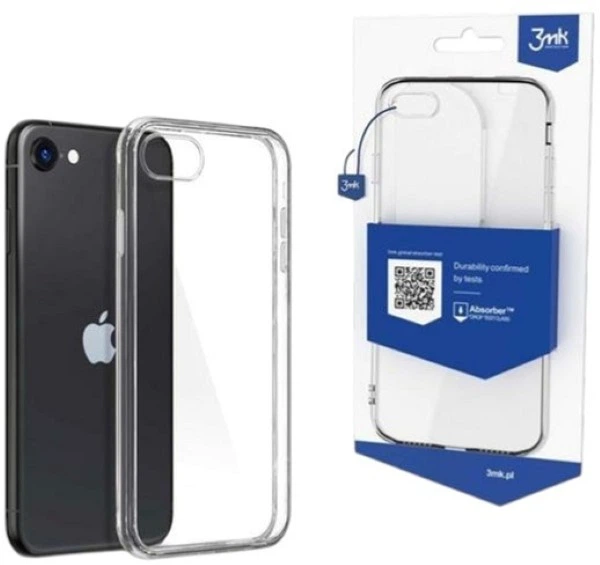 Etui plecki 3MK Clear Case do Apple iPhone 7/8/SE 2020/SE 2022 Transparent (5903108043939) - obraz 1