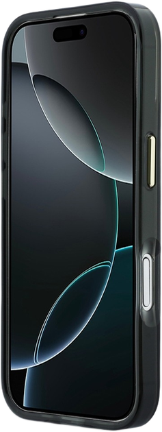 Etui Karl Lagerfeld IML Choupettes Karl  Script Logo MagSafe do Apple iPhone 17 Black (3666339605872) - obraz 5