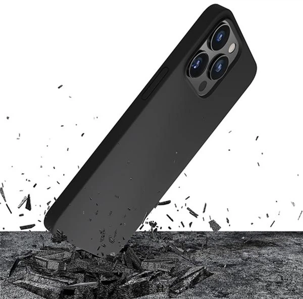 Панель 3MK Silicone Case для Apple iPhone 13 Pro Чорний (5903108499040) - зображення 2