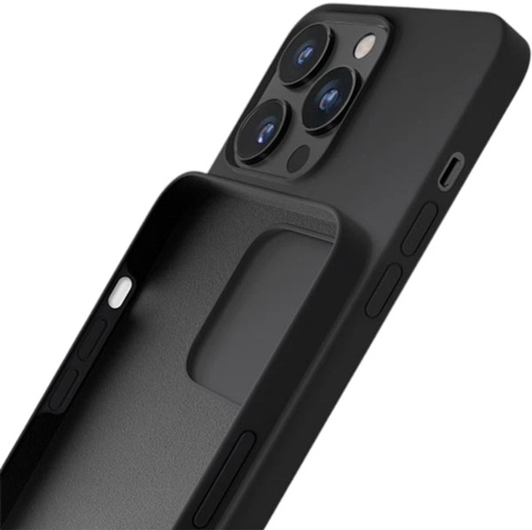 Панель 3MK Silicone Case для Apple iPhone 13 Pro Чорний (5903108499040) - зображення 4
