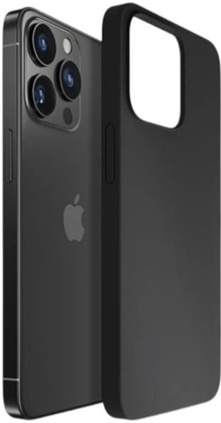 Панель 3MK Silicone Case для Apple iPhone 13 Pro Чорний (5903108499040) - зображення 6