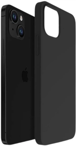 Etui plecki 3MK Silicone Case do Apple iPhone 14 Plus Black (5903108499095) - obraz 6