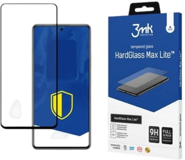 Szkło hartowane 3MK HardGlass Max Lite do Xiaomi Mi 11T / Mi 11T Pro (5903108441674) - obraz 1