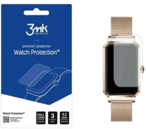 Zestaw szkieł ochronnych 3MK FlexibleGlass do Rubicon Watch RNCE86 3 szt (5903108498449) - obraz 1