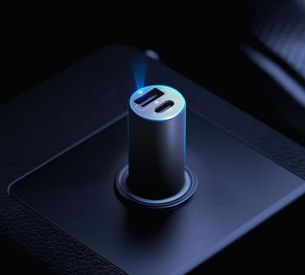 Автомобільний зарядний пристрій 3MK HyperCar Charger 100W Power Delivery 1xUSB-A + 1xUSB-C (5903108464567) - зображення 5