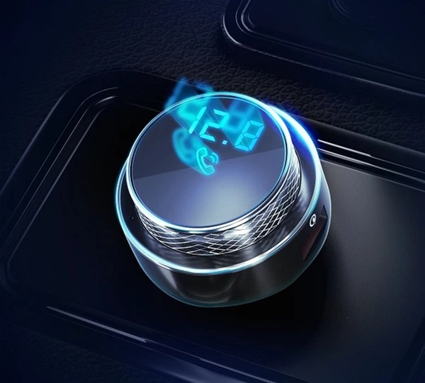 Transmiter FM 3MK Hyper Car FM Transmitter Black (5903108464581) - obraz 3