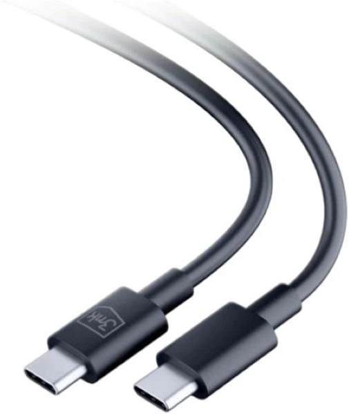 Кабель 3MK Hyper Type-C to Type-C 100 Вт 1.2 м Чорний (5903108541220) - зображення 2