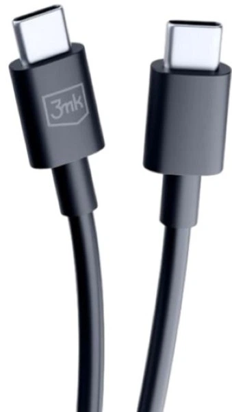 Кабель 3MK Hyper Type-C to Type-C 100 Вт 1.2 м Чорний (5903108541220) - зображення 9