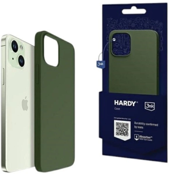 Etui plecki 3MK Hardy MagCase do Apple iPhone 14 Plus/15 Plus Green (5903108540254) - obraz 1
