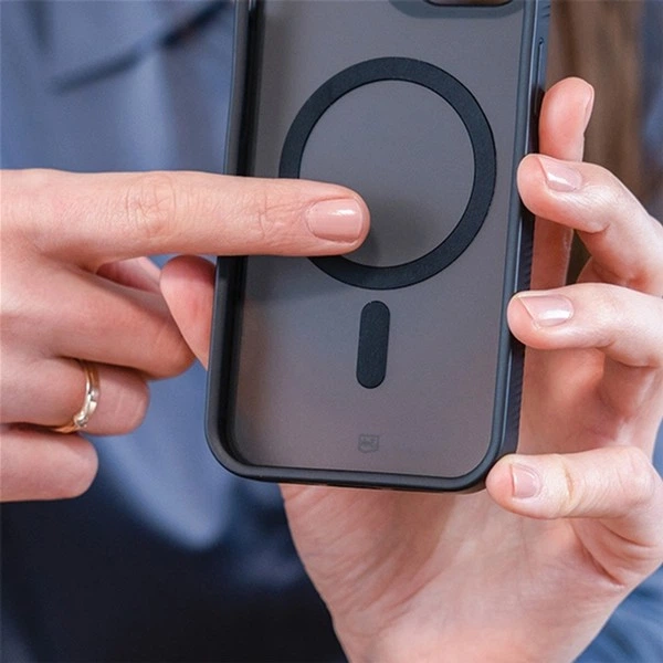 Etui plecki 3MK Smoke Mag do Apple iPhone 15 Pro Max Black (5903108563635) - obraz 6