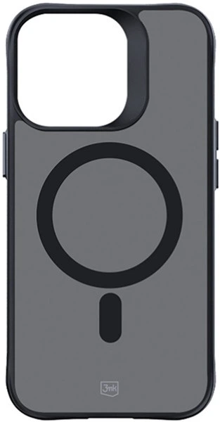 Etui plecki 3MK Smoke Mag do Apple iPhone 15 Pro Max Black (5903108563635) - obraz 2