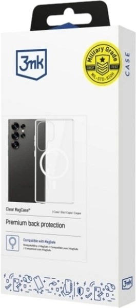 Etui 3MK Sam MagCase do Samsung Galaxy S25 Ultra Transparent (5903108611657) - obraz 3