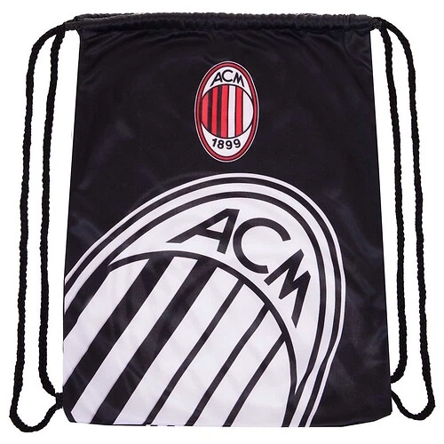 Рюкзак-мешок SP-Sport GA-4433-4 AC MILAN р-р 37х46см Черный-белый - изображение 3