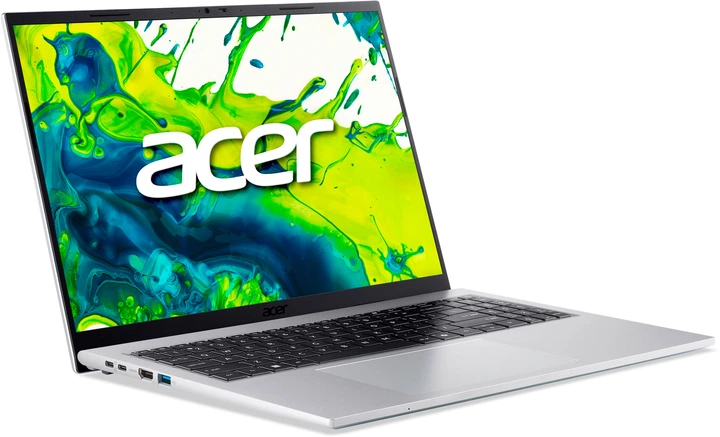 Ноутбук Acer Aspire Go 16 AG16-71P-59DR (NX.JTHEU.002) Pure Silver - Фото 2 Ноутбук Acer Aspire Go 16 AG16-71P-59DR (NX.JTHEU.002) Pure Silver - изображение 2