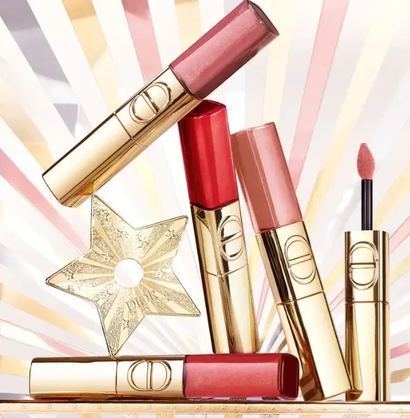 Жидкая помада-дуэт Rouge Sequin Liquid Duo Glitzer Dior, 220 RIBBONS - изображение 4