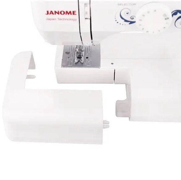 Електрична швейна машина JANOME 80W з реверсом, регулюванням швидкості - зображення 5