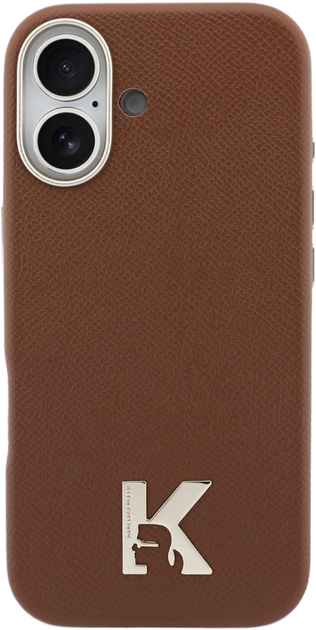 Панель Karl Lagerfeld Karl & Choupette Back MagSafe для Apple iPhone 17 Brown (3666339596750) - зображення 3