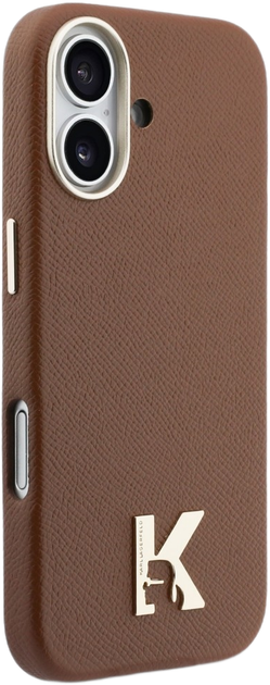 Панель Karl Lagerfeld Karl & Choupette Back MagSafe для Apple iPhone 17 Brown (3666339596750) - зображення 4