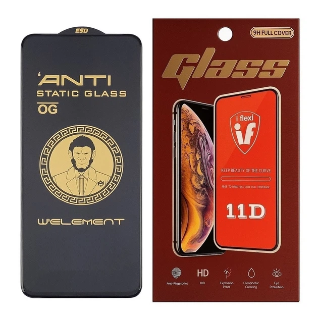 Захисне скло OG W'Element для Xiaomi Poco F6 / F6 Pro, ESD Anti-Static, 9H, Full Glue, з чорною рамкою - Фото 1 Захисне скло OG W'Element для Xiaomi Poco F6 / F6 Pro, ESD Anti-Static, 9H, Full Glue, з чорною рамкою - зображення 1