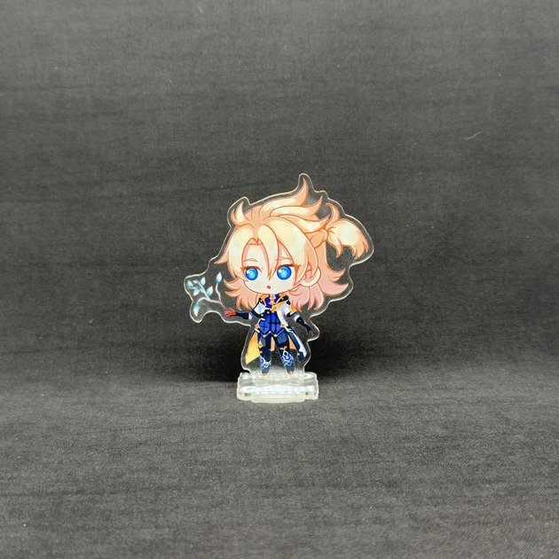 Акриловая коллекционная фигурка Геншин Импакт - Genshin Impact Chibi Альбедо 10 см - изображение 2