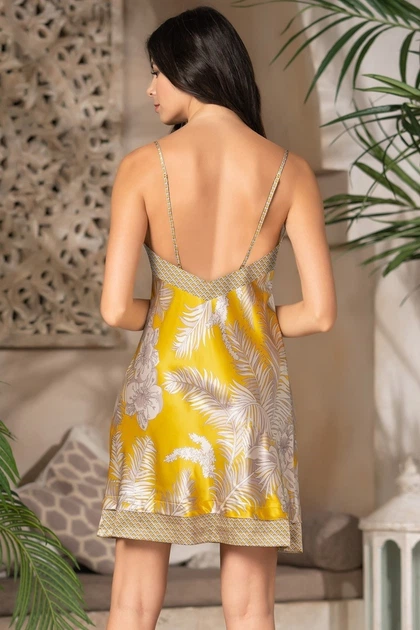 Сорочка Mia-Amore 48(XL) Желтый (138174) - Фото 3 Сорочка Mia-Amore 48(XL) Желтый (138174) - изображение 3