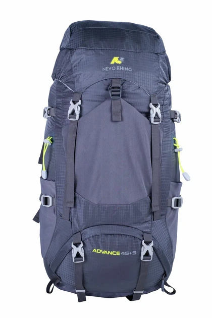 Рюкзак Nevo Rhino Advance 45+5 сірий - Фото 2 Рюкзак Nevo Rhino Advance 45+5 сірий - зображення 2