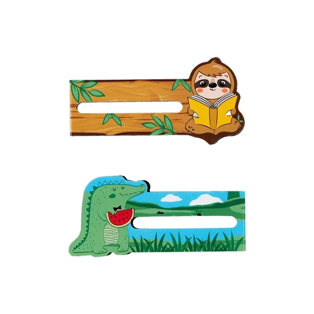Набір магнітних закладок-індикаторів Kite Smart Animals K24-496-4 - Фото 3 Набір магнітних закладок-індикаторів Kite Smart Animals K24-496-4 - изображение 3