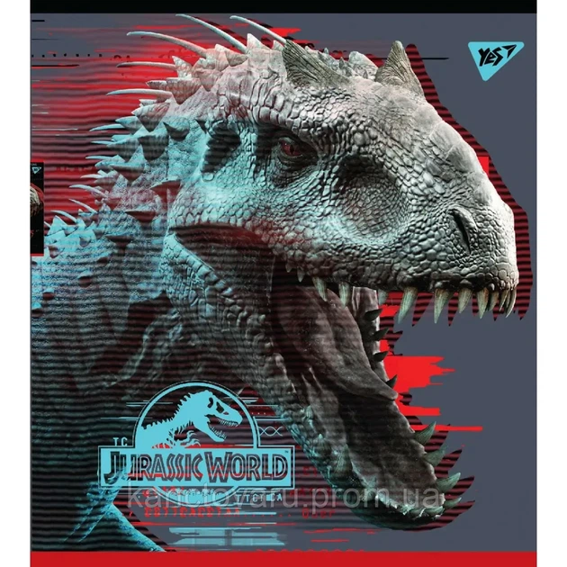 Зошит А5 18 лін. YES Jurassic World Science Gone Wrong уп/10шт - Фото 4 Зошит А5 18 лін. YES Jurassic World Science Gone Wrong уп/10шт - изображение 4
