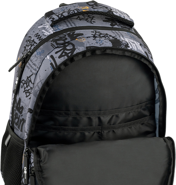 Рюкзак GoPack з ортопедичною спинкою Education Free Style 40x30x15 см Темно-сірий (GO26-175M-5) - зображення 12