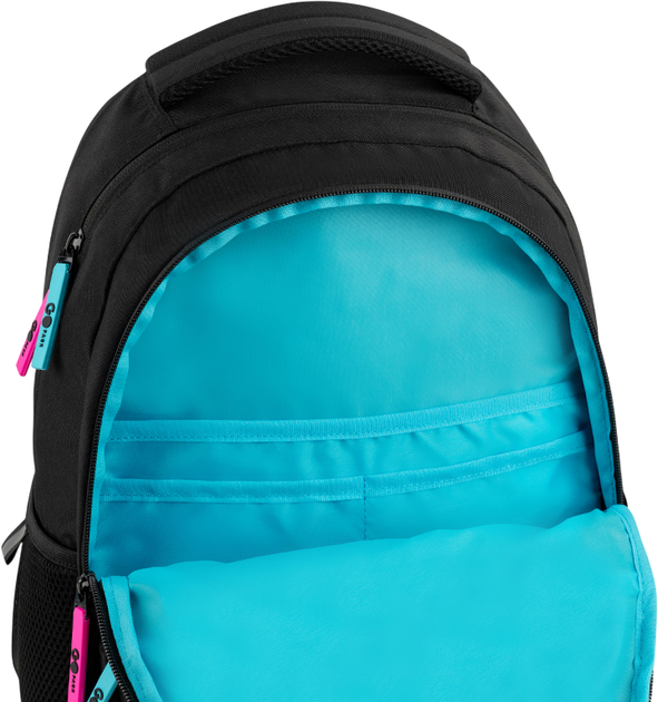 Рюкзак GoPack з ортопедичною спинкою Education Anime girl 40x30x15 см Чорний (GO26-175M-2) - зображення 12