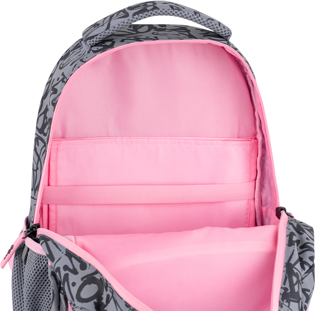 Рюкзак GoPack с ортопедической спинкой Education Fluffy Heart 40x30x15 см Серый (GO26-175M-4) - Фото 14 Рюкзак GoPack с ортопедической спинкой Education Fluffy Heart 40x30x15 см Серый (GO26-175M-4) - изображение 14