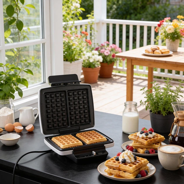 Вафельниця Adler AD 3085 - зображення 9