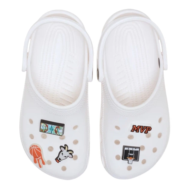 Przypinki do butów Crocs Mvp Basketball 5 Pack 10018198 5 szt Wielokolorowe - obraz 3