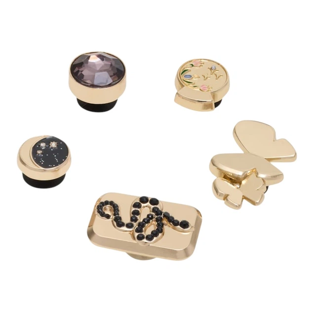 Джибітси Crocs Gold Celestial 5 Pack 10018205 5 шт Золотисті (198445378034) - зображення 2