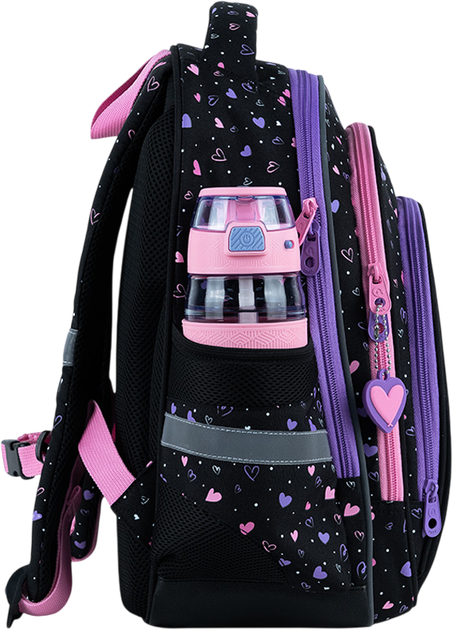 Рюкзак GoPack для початкової школи Education Bright&Awesome 37x28.5x16 см Чорний (GO26-2606S-3) - зображення 6