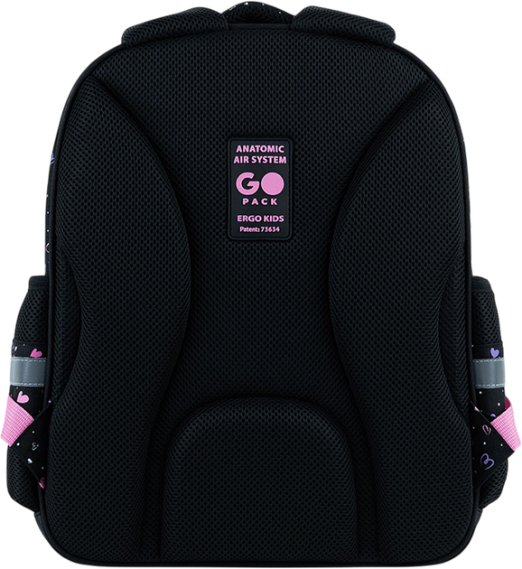 Рюкзак GoPack для початкової школи Education Bright&Awesome 37x28.5x16 см Чорний (GO26-2606S-3) - зображення 8
