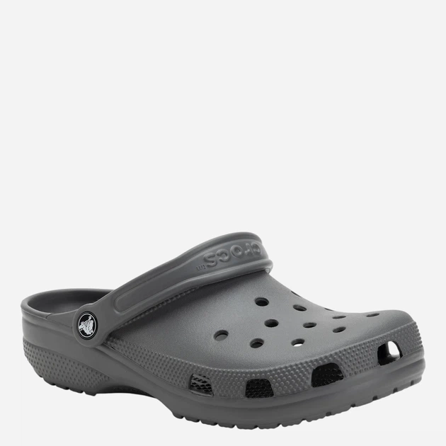Чоловічі крокси Crocs Classic 10001-0DA 49 Темно-сірі (191448101708) - зображення 3