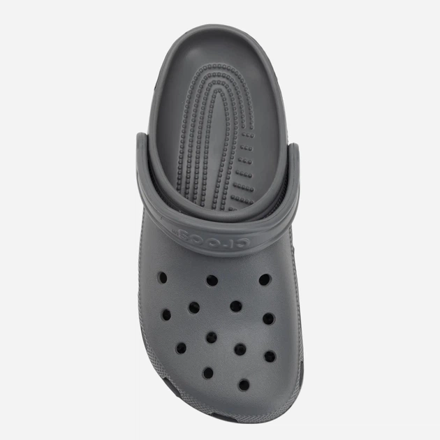 Чоловічі крокси Crocs Classic 10001-0DA 41-42 (M8/W10) 26 см Темно-сірі (191448101784) - зображення 5