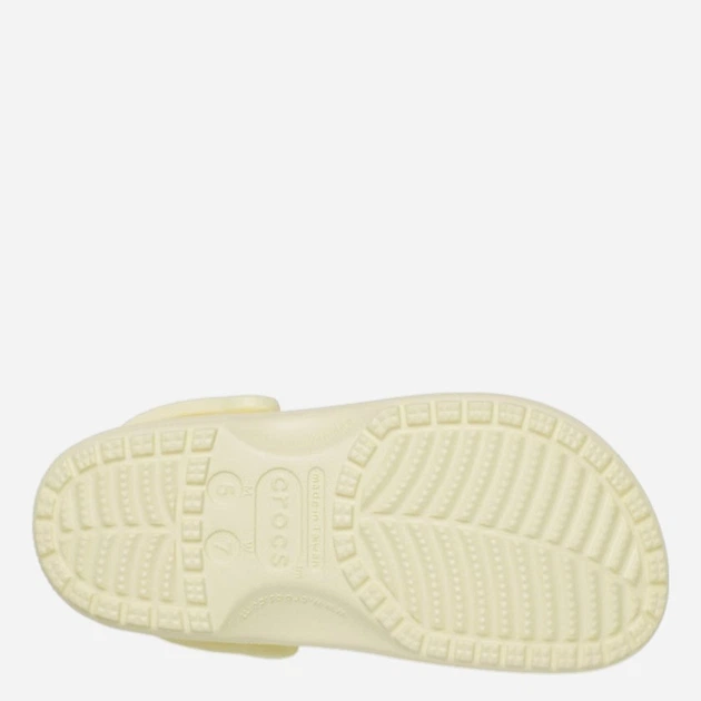 Chodaki damskie na platformie Crocs Classic 10001-7CJ 37-38 Jasnożółte - obraz 6