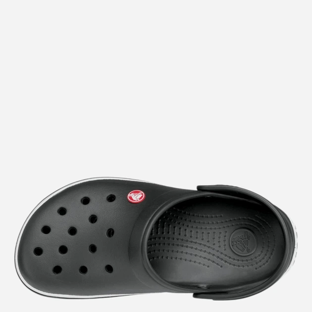 Чоловічі крокси Crocs Crocband 11016-001 41-42 Чорні (883503475960) - зображення 5