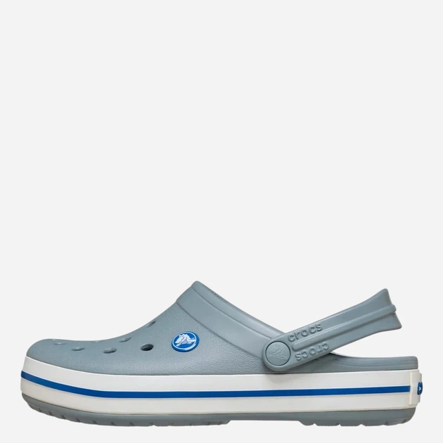 Чоловічі крокси Crocs Crocband 11016-0Z3 37-38 Сірі (198445338434) - зображення 3