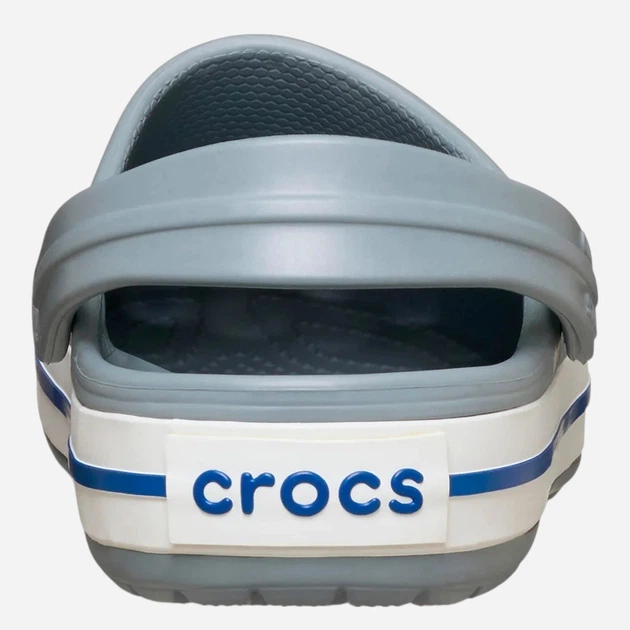 Чоловічі крокси Crocs Crocband 11016-0Z3 37-38 Сірі (198445338434) - зображення 5