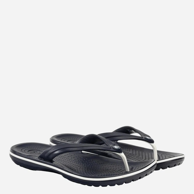 Чоловічі в'єтнамки для пляжу Crocs Crocband Flip 11033-410 42-43 Темно-сині (883503476905) - зображення 3